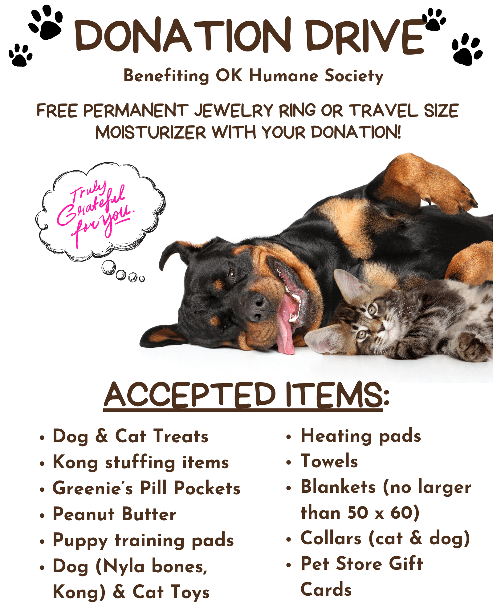 Monthly Promos & Signage (8 x 10 in) (1)